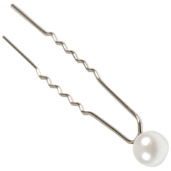 White Pearl Hair Pins