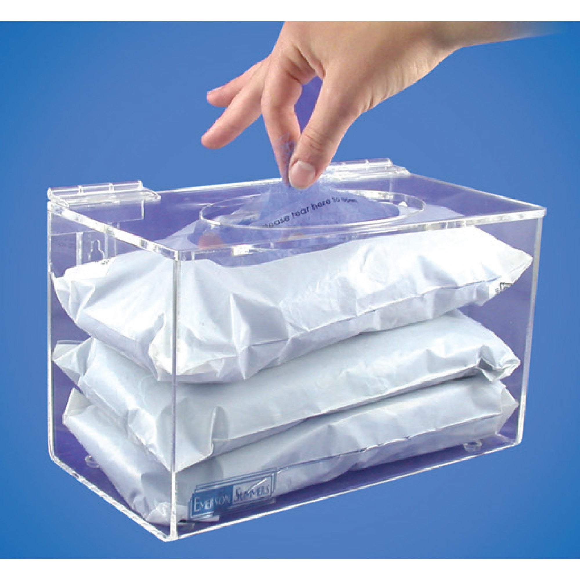 Top Opening Hairnet & Beardnet Dispenser Top Opening Hairnet & Beardnet Dispenser