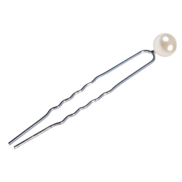 White Pearl Hair Pins