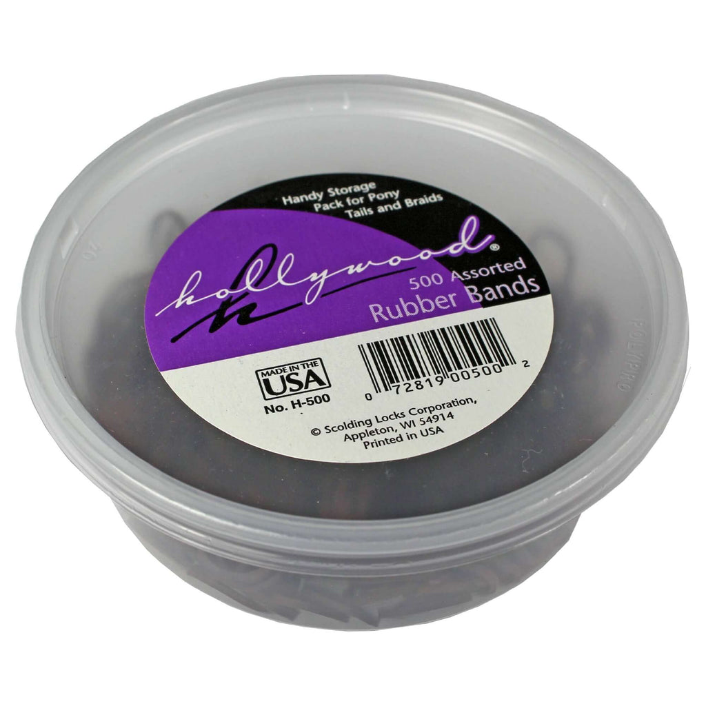 Tub of Hair Elastics