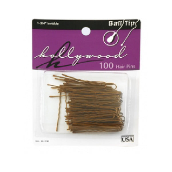 Hair Pins -100 pins per card.