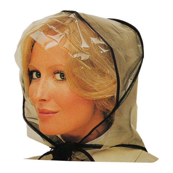 Peak-a-boo Rain Bonnet