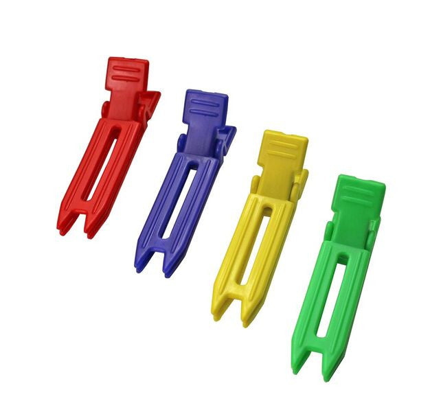 Nylon Double Prong Curl Clips